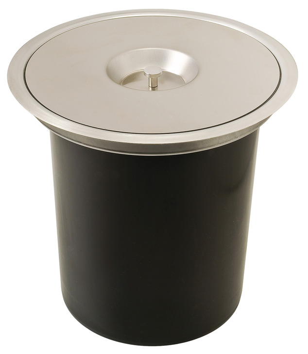 Single Waste Bin Pull-Out with Cover